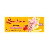 Bauducco Strawberry Wafers - Crispy Wafer Cookies With 3 Delicious, Indulgent, Decadent Layers of Strawberry Flavored Cream - Delicious Sweet Snack or Desert - 5.0 oz (Pack of 1)