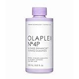 Olaplex No. 4P Blonde Enhancer Purple Toning Shampoo, Repairs, Hydrates, & Brightens All Blonde, Lightened, & Grey Hair, 8.5 fl oz