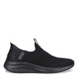 Skechers Women's Hands Free Ultra Flex 3.0 Cozy Streak Sneaker, Black, 7.5