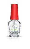 SNS Gel Top Coat Nail Polish for Nail Dip Powder, Gel Top - Long-Lasting & Fast-Drying Nail Strengthener Top Coat for Quality Colors & Brilliant Shine - Low-Odor & No UV Lamp Required, 0.5 Fl Oz