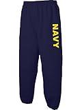 Navy Sweat Pants - Classic Military Style Sweatpants in Navy - XXX-Large