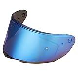 ILM Replaceable Blue Face Shield Helmet Visors for Full Face Motorcycle Helmet Model-861A/C