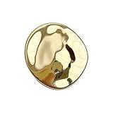 Vintage Geometric Metal Brooch Pins for Women Men Fashion Irregular Round Corsage Lapel Badges Coat Sweater Scarves Shawl Dress Accessory Fashion Weddind Party Prom Jewelry for Girlfriend Ladies (Gold)