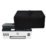 Printer Cover Anti-Static Heavy Duty Heat-resistant Waterproof Dust Protective Printer Cover Case for HP Smart Tank Plus 651 Wireless All-in-One Printer/ HP ENVY Inspire 7955e Wireless Printer (Black)