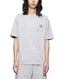 Calvin Klein Men's Relaxed Fit Monogram Logo Crewneck T-Shirt