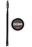 Maybelline TattooStudio Brow Pomade Long Lasting, Buildable, Eyebrow Makeup, Deep Brown, 1 Count