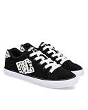 DC Shoes Women's Chelsea Sneaker, Black/White, 9.5