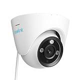 REOLINK 12MP PoE IP Camera Outdoor, 97° Wide Angle Dome Security Camera for Home Surveillance, Human/Vehicle/Pet Detection, 700lm Color Night Vision, 2 Way Talk, Up to 256GB microSD Card, RLC-1224A