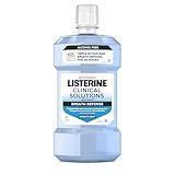 Listerine Clinical Solutions Breath Defense Alcohol Free Mouthwash, Oral Rinse with a Triple-Action Formula Fights Bad Breath for 24 Hours, Smooth Mint Flavor, 500 mL