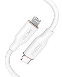 Anker USB C to Lightning Cable, MFi Certified Cable for iPhone 13 Pro 12 Pro Max 12 11 X XS, Supports Power Delivery (3FT,Cloud White)