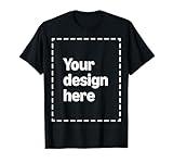 Custom T-Shirt with Your Image for Men, Women and Kids by Modify by Amazon Merch on Demand