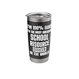 School Resource Officer SRO Stainless Steel Insulated Tumbler