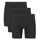 Hanes Men's Underwear Boxer Briefs & Trunks, Multi-Packs, Breathable Cool Lightweight, Viscose from Bamboo Supersoft, Black