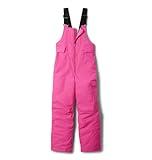 Columbia Youth Unisex Snowslope III Bib, Pink Ice, Large