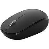 Microsoft Bluetooth Mouse - Black. Comfortable design, Right/Left Hand Use, 4-Way Scroll Wheel, Wireless Bluetooth Mouse for PC/Laptop/Desktop, works with for Mac/Windows Computers