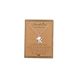 JoycuFF Graduation Necklace Gifts for Her, Class of 2025 Graduation Initial Pendant Necklace for Women, College Graduate Gifts for Her Women Daughter Sister Bestie Niece