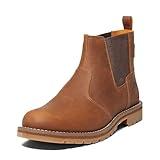 Timberland Men's Redwood Falls Chelsea Boots, Saddle, 9 Medium