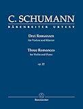 Cl. Schumann: 3 Romances, Op. 22