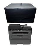 Wanty Black Antistatic Water-proof Dust-proof Nylon Fabric Printer Cover Case Protector for Epson WorkForce WF-3640/Brother MFCL2700DW/2540DW / DCP-L2520DW/MFC-L2740DW/MFC-8710DW Wireless Printer