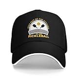 Stay Out of The Kitchen Pickleball Baseball Cap Classic Adjustable Fashion Casquette Hat for Men and Women Black