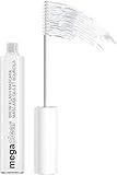 wet n wild Mega Clear Brow & Lash Mascara - Sculpts Brows, Defines Lashes, Conditioning with Soy Protein & ProVitamin B5, Primer & Top Coat, Cruelty-Free & Vegan - Clear