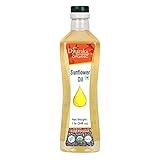 Dwaraka Organic - Cold Pressed Sunflower Oil, 1L, 33 Fl Oz, Healthy, Organic, Non GMO, All Natural