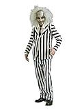 Rubies Men's Beetlejuice Costume, Black/White, X-Large