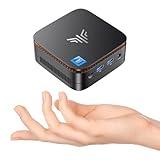 KAMRUI Essenx E1 Mini PC Windows 11 pro,Desktop Computer 12th N97(up to 3.6GHz) Mini PC 16GB RAM 512GB SSD,Micro PC Computer Support 4K HDMI+DP,Desktop PC with Dual WiFi,BT4.2 Business Home Office