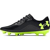 Under Armour Boys' Shadow Select 2 Jr, (002) Black/Castlerock/High Vis Yellow, 1, US