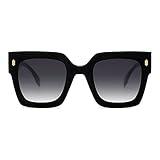 SOJOS Vintage Oversized Square Sunglasses for Women,Retro Womens Luxury Big Large Sun Glasses UV400 SJ2194C1 Black