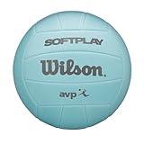 WILSON AVP Soft Play Volleyball - Official Size, Blue