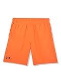 Under Armour Boys Performance Woven Shorts, (847) Fire / / Black, Large