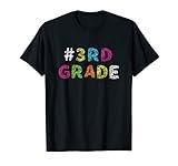 Hashtag 3rd Grade Back To School Third Grade Kids, Teachers T-Shirt