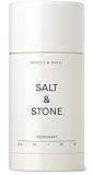 Salt & Stone Natural Deodorant for Women & Men - Neroli & Basil | Extra Strength Natural Deodorant | Aluminum Free with Probiotics, Seaweed Extracts & Shea Butter (2.6 oz)