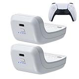 Uwayor 2X 3000mAh PS5 Controller External Battery Pack, PS5 Replacement Battery Extender for Sony PlayStation 5 DualSense LIP1708 CFI-ZCT1W Controller with USB-C Charging Cable