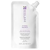 Biolage Hydra Source Deep Treatment Mask - Nourishes & Smooths, For Dry Hair, Infused with Micro-Filtered Aloe Vera & Fermented Hyaluronic Acid, Vegan & Paraben-Free, Packaging May Vary