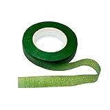 BEADNOVA Floral Tape 1/2inch Flower Tape Dark Green Floral Tape for Bouquets Floral Arranging Stem Wrap Craft (Dark Green, 30yards)