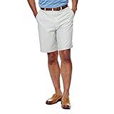 Haggar mens Cool 18 Classic Fit Expandable Waist Short Casual Shorts, String, 36