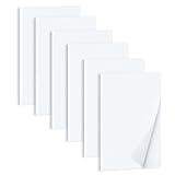 QiCheng 6 Pack Note Pads Memo Pads Small Notepad 50 Sheets 4X6 note pad Scratch Pads for Writing Blank Scratch Pads (6)
