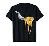 Pasta Spaghetti Noodles Italian Cook Fork Food T-Shirt