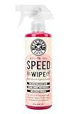 Chemical Guys Speed Wipe Quick Detailer - High Gloss, Streak-Free Shine for Cars, Trucks, Motorcycles, RVs, and More, Safe on Paint, Glass, Wheels, and Trim, Cherry Scent, 16 fl oz