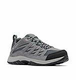 Columbia Womens Crestwood Hiking Shoe, Graphite/Pacific Rim, 7.5 Wide