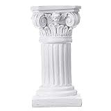 Yipgou Mini Roman Pillar Greek Columns Resin Roman Column Classic Greek Statues Office Desktop Decor Architectural Sculpture Wedding Table Decoration Home Garden Ornament