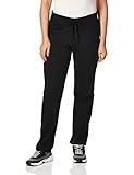 Hanes Women's French Terry Pant, Black, Medium