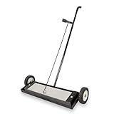 Master Magnetics Heavy Duty Magnetic Sweeper - Heavy Duty Push-Type with Release, 24" Sweeping Width, MFSM24RX