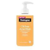 Neutrogena Oil-Free Acne Face Wash, Breakout Prone Skin Facial Cleanser with 2% Salicylic Acid Acne Treatment for Face, 9.1 fl. oz