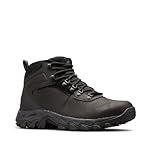 Columbia Men's Newton Ridge Plus II Waterproof, 2024 Black/Black, 10.5