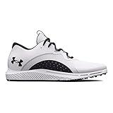 Under Armour Men's Charged Draw 2 Spikeless Cleat, (100) White/Black/Black, 10.5, US