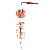 Electronic LED Firecracker, Simulated Firecracker with Sound and Lights, Handheld LED Electronic Firecracker Lights Ornament, Lunar New Year Decorations