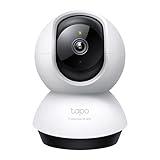 TP-Link Tapo 2K QHD Pan/Tilt Security Camera for Pet Camera, Baby Monitor, Motion Detection, Motion Tracking, 2-Way Audio, Night Vision, Cloud &SD Card Storage, Works w/Alexa & Google Home(Tapo C220)